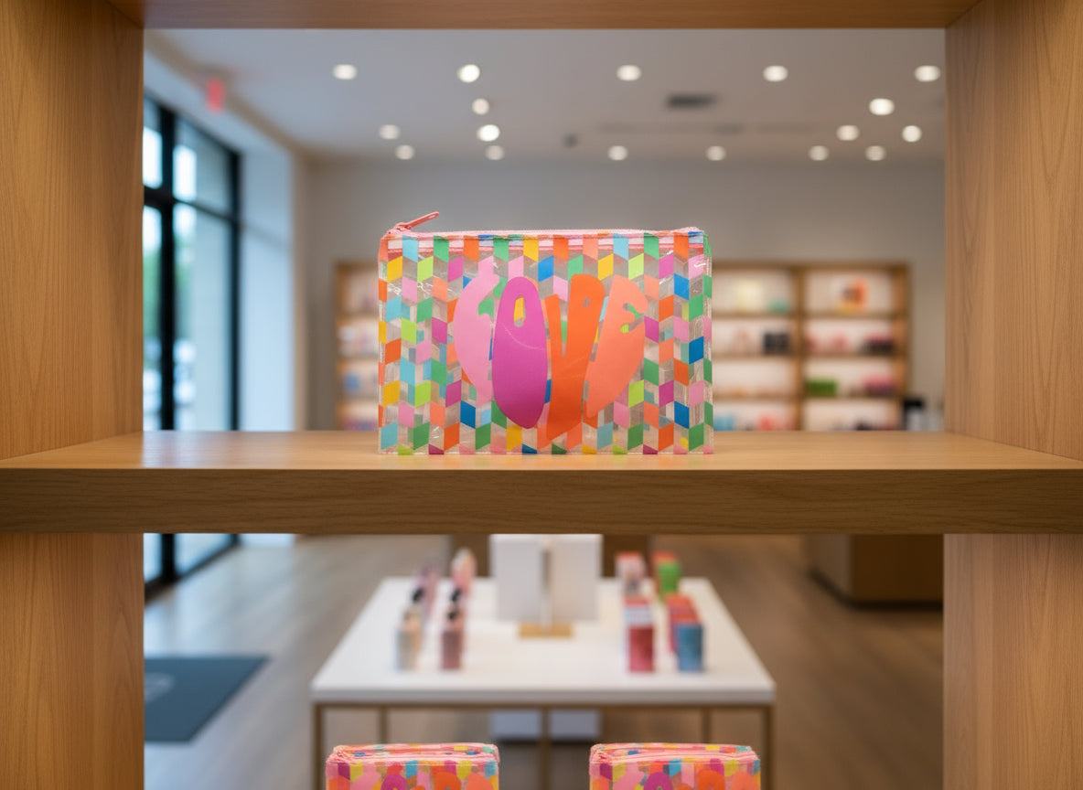 Translucent Zippered Pouch