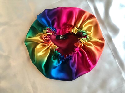 Satin Multicolor Bonnets