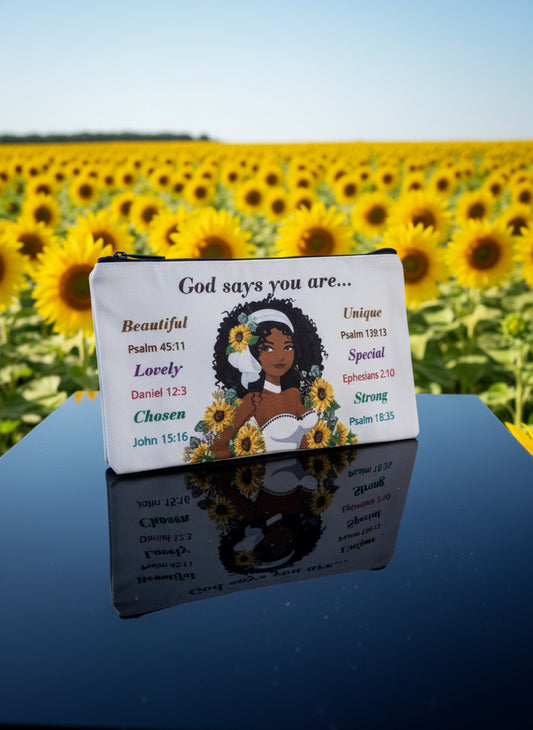 Inspirational Makeup Bag